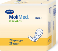 Прокладки урологические для женщин Molimed Classic Мini 28 шт/уп. купить в Красноярске